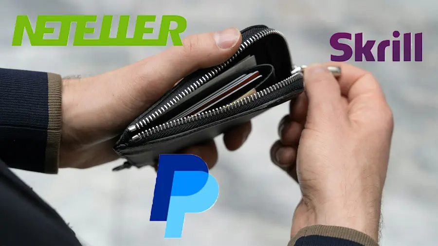Bank Cards Paypal and Skrill and Neteller Banner